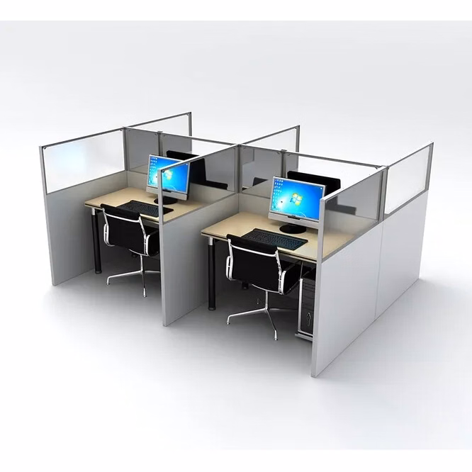 SEG Office Desk Partitions - 4 Desk.
