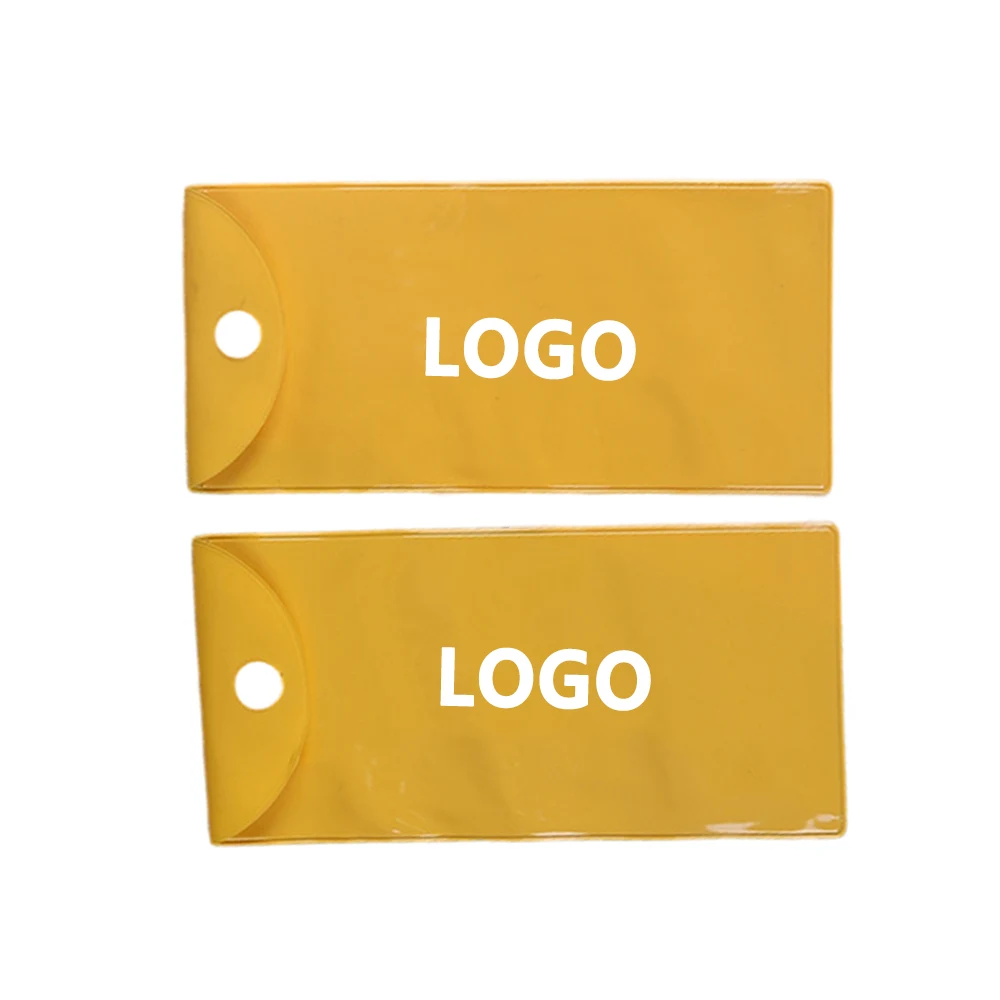 Button lock document bag 1