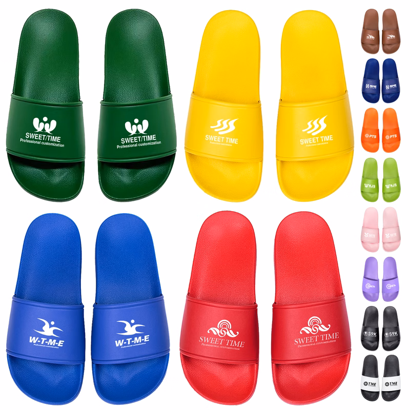Pure Color Casual Slipper Sandals