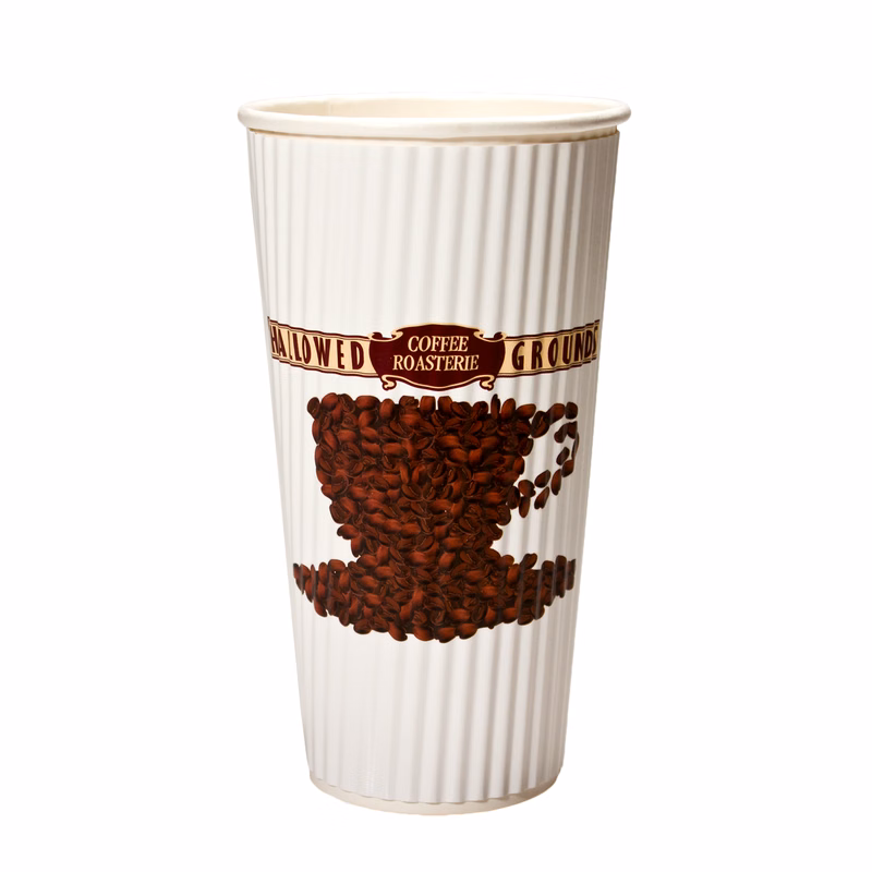 20 oz. Rippled Insulated Paper Cup