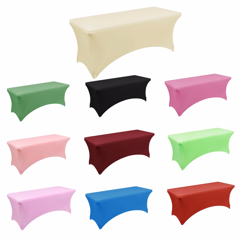 4ft Polyester Stretch Tablecloth