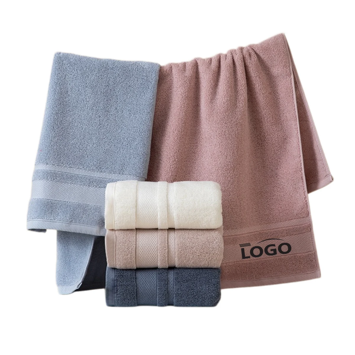 120g Pure Cotton Absorbent Hand Towel 1