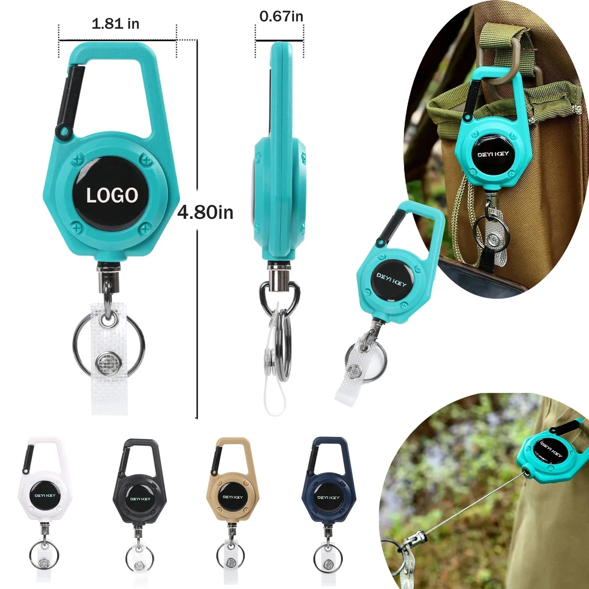Retractable Climbing Keychain 1