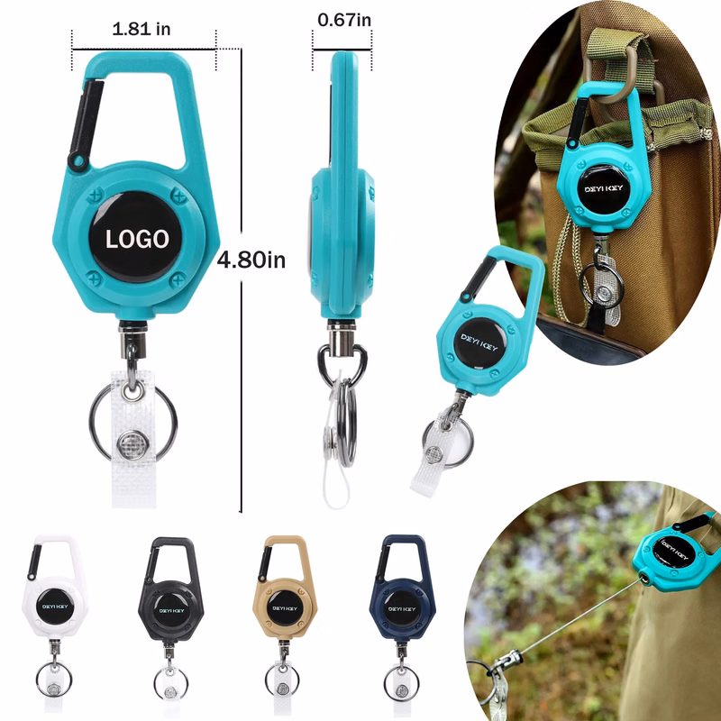 Retractable Climbing Keychain