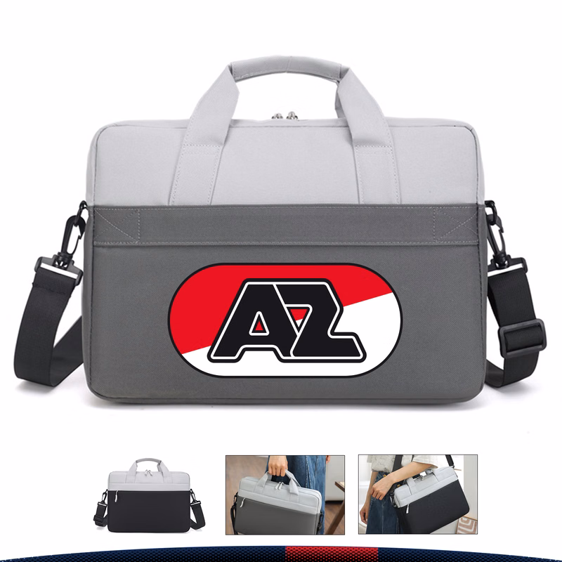 Contrast Color Laptop Bag