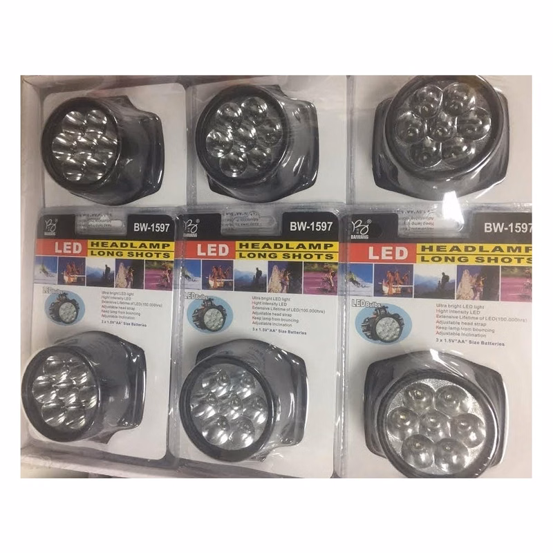 LED Head Lamps - Black Long Shots
