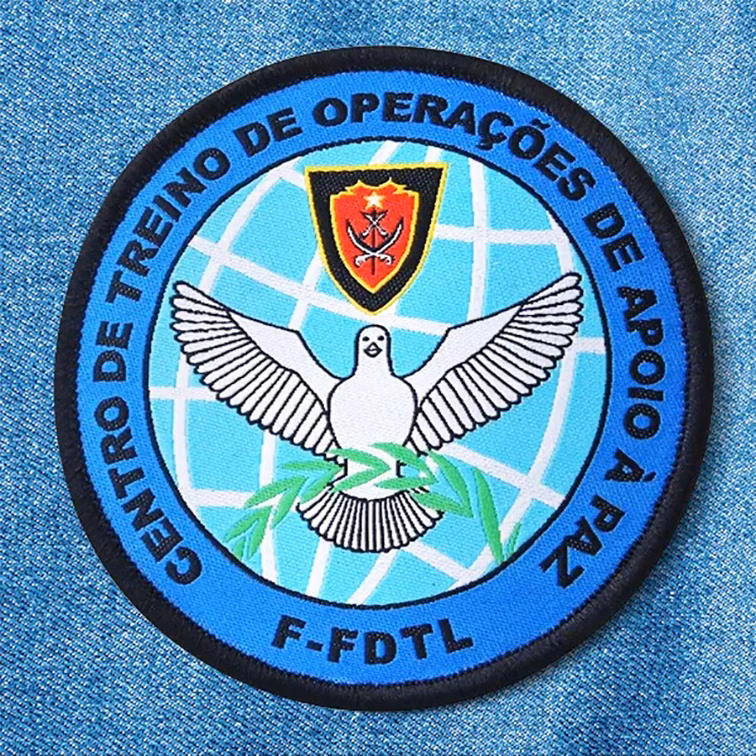 1" Custom Woven Patches