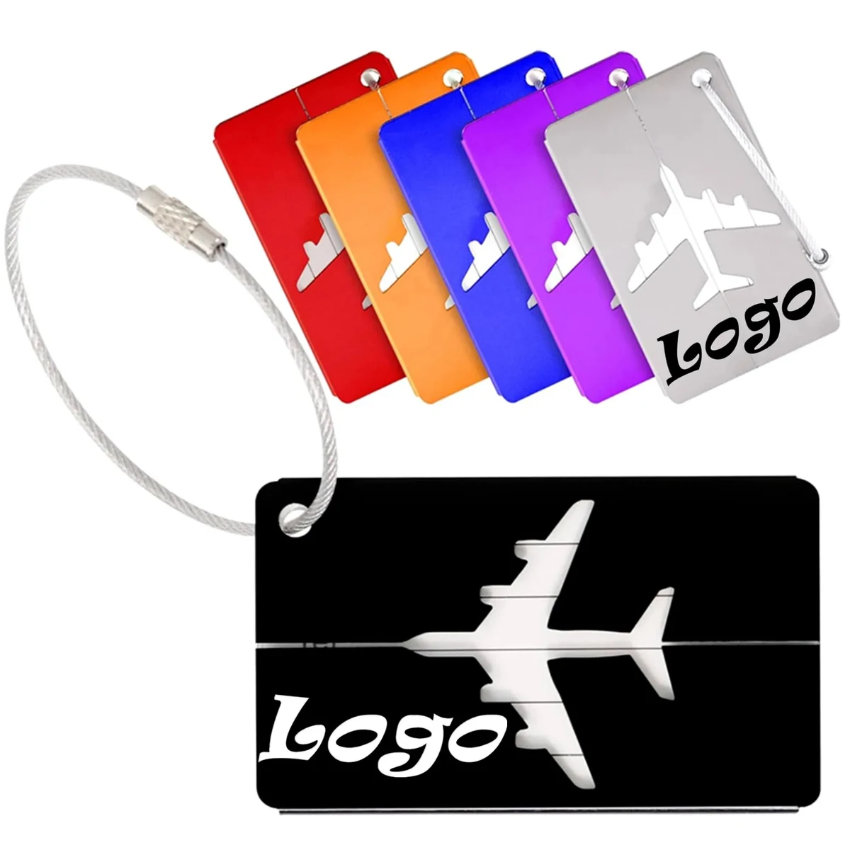 Aluminum Luggage Tags 1