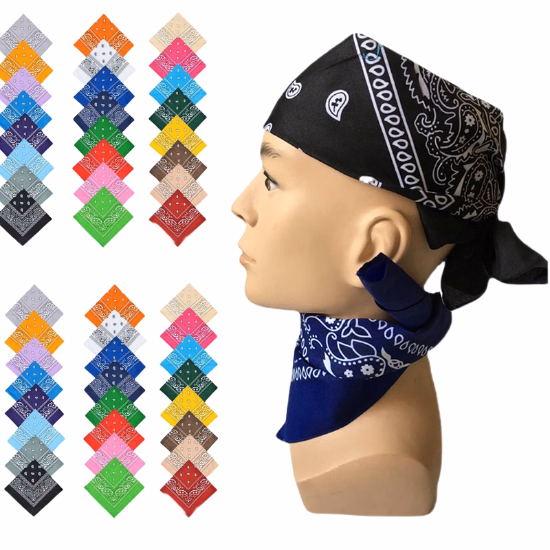 Printed Bandana Polyester Headband