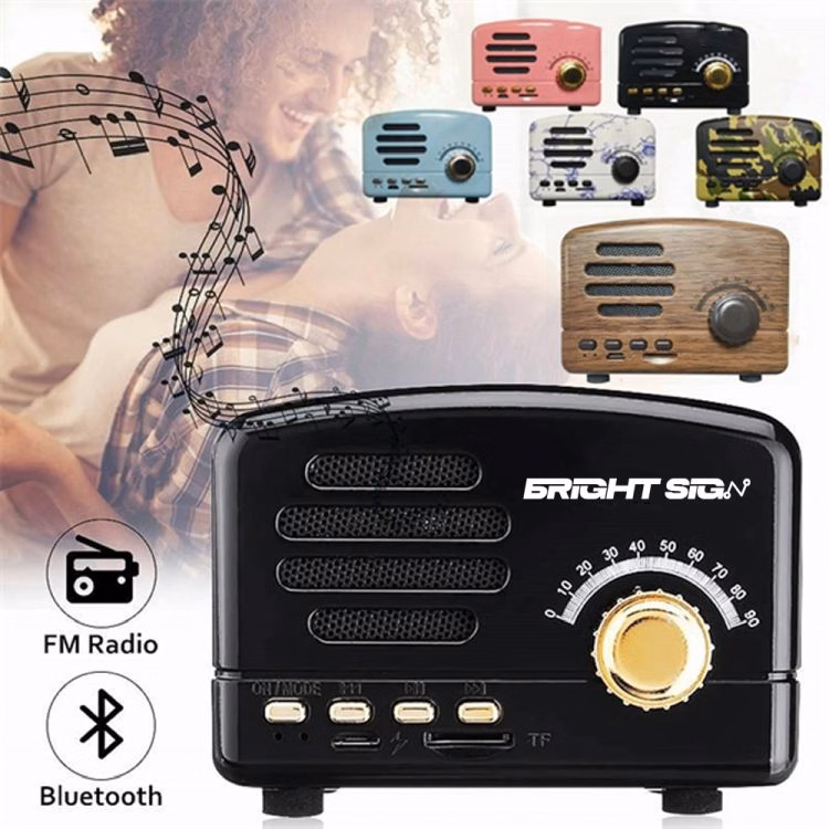 Mini Retro Wireless Bluetooth Speaker