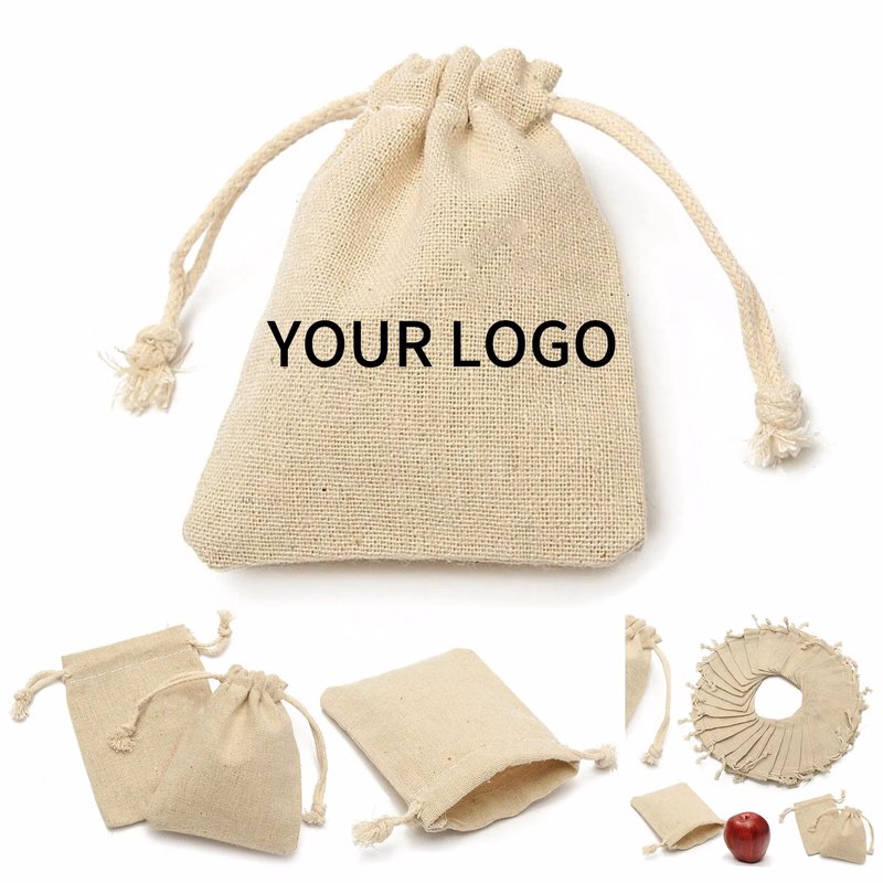 Reusable Cotton Pouch for Gifts or Travel