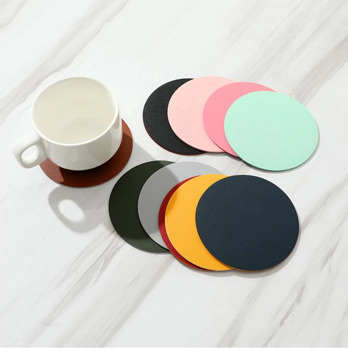 PU Leather Coaster 1