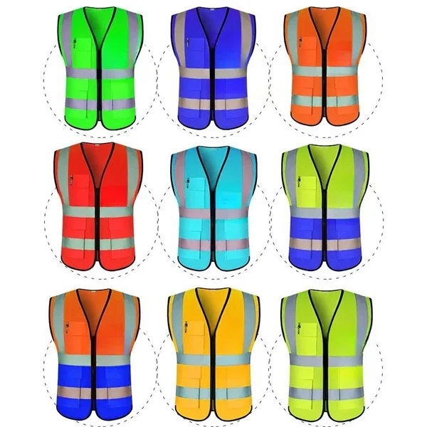 Construction Of Safety Lifesaving Reflective Vests 1