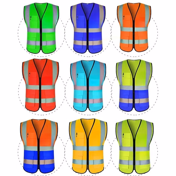 Construction Of Safety Lifesaving Reflective Vests