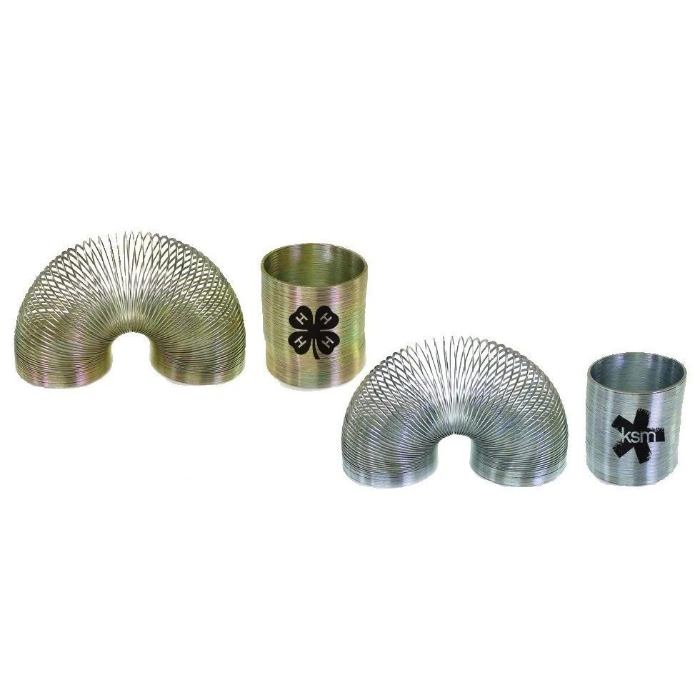 Metal Coil Puzzle Spring (1" Diam.) 1