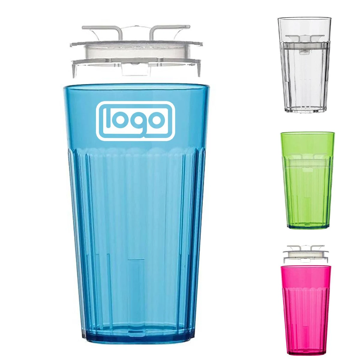10oz 360° Smart Flow-Control Open-Top Baby Training Cup 1