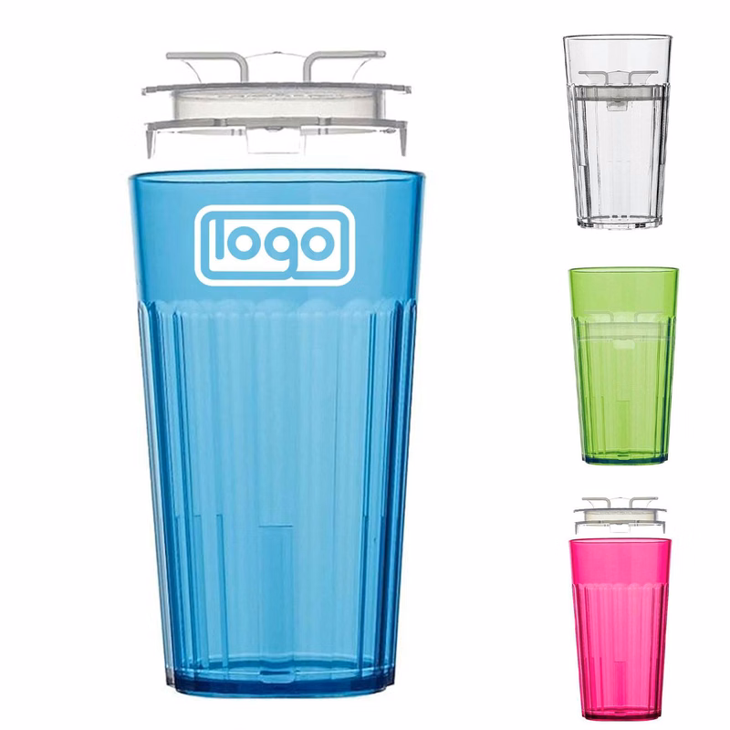 10oz 360° Smart Flow-Control Open-Top Baby Training Cup