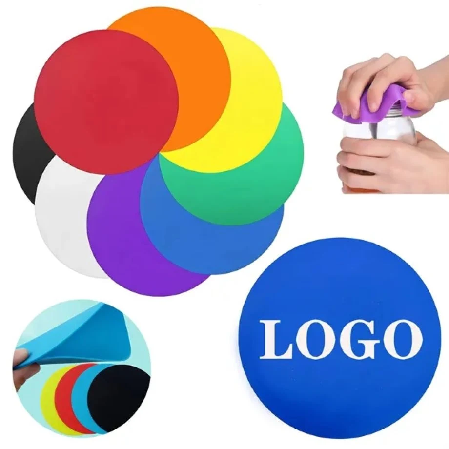 4.9" Silicone Rubber Jar Opener/Gripper Pad/Coaster 1
