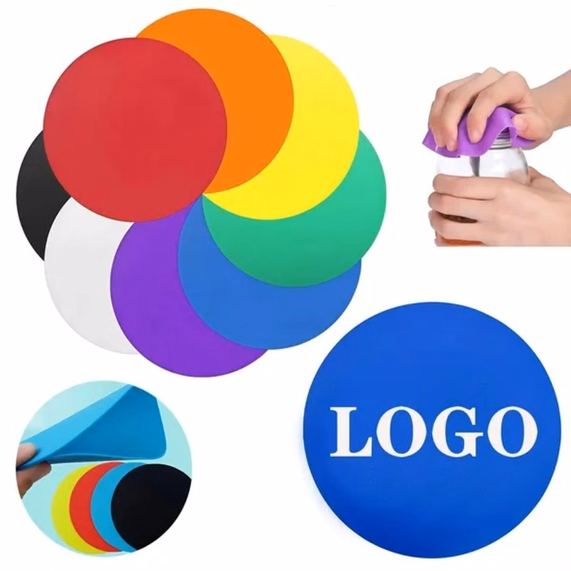 4.9" Silicone Rubber Jar Opener/Gripper Pad/Coaster