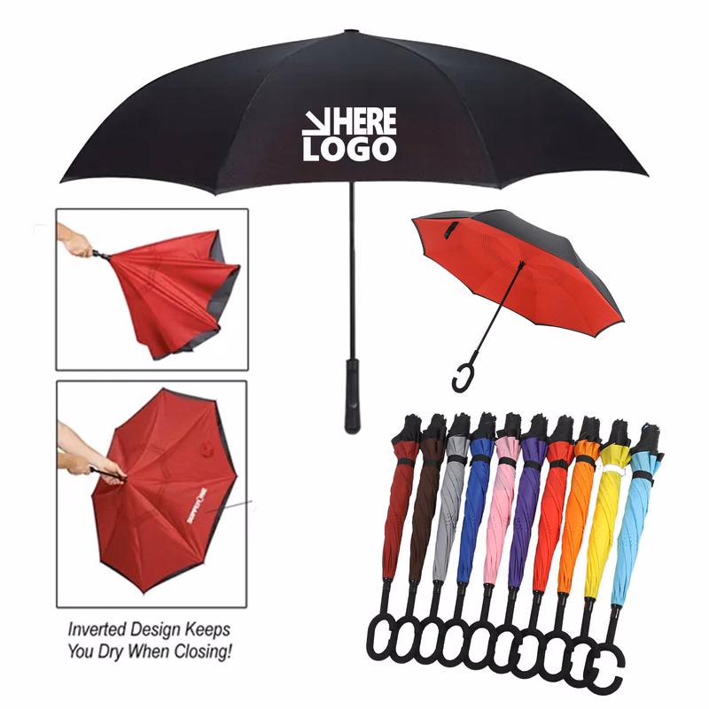 MOQ 50 Reverse Umbrella Arc Two-Tone