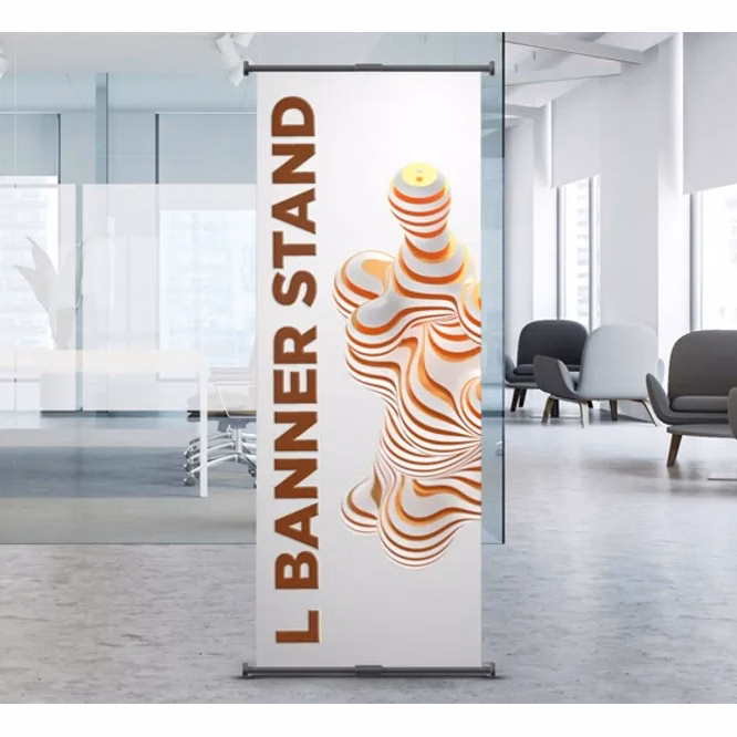 L Banner Stand Package (2ft x 5.33ft)