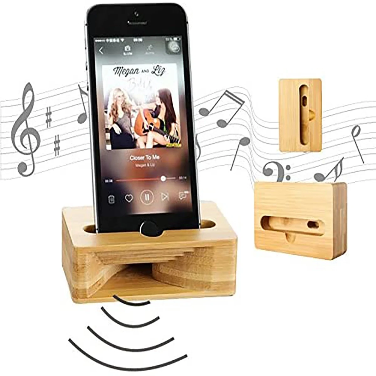 Cell Phone Stand with Sound Amplifier 1