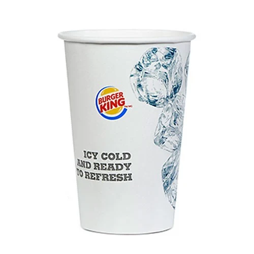 16 oz. Paper Cold Cup - Flexographic printed 1