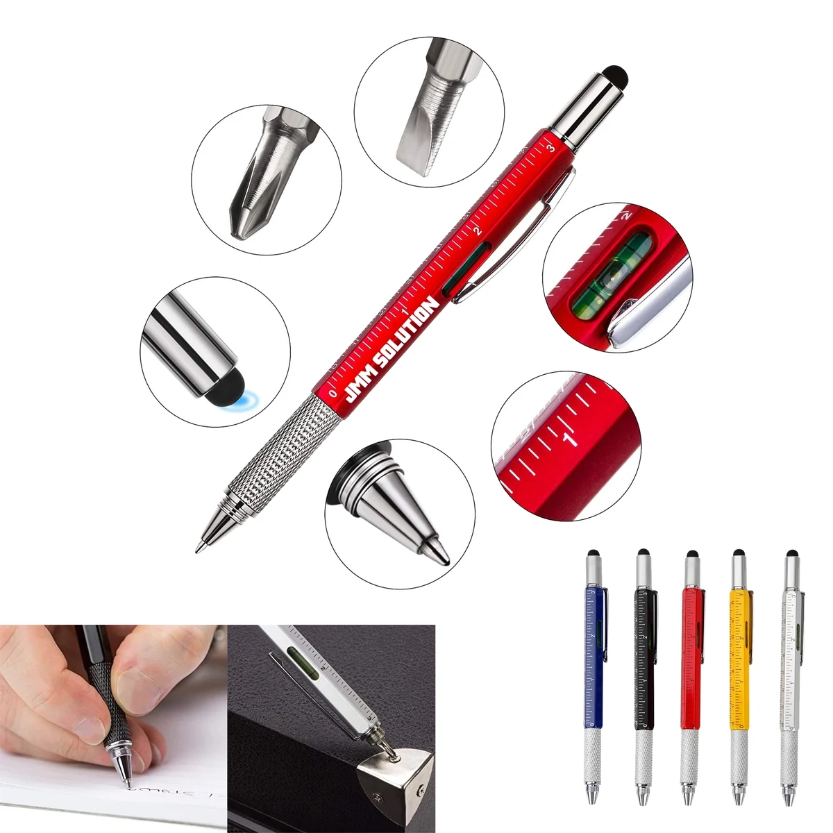 Multifunction 6 in 1 Tool with Ballpoint Pen 1
