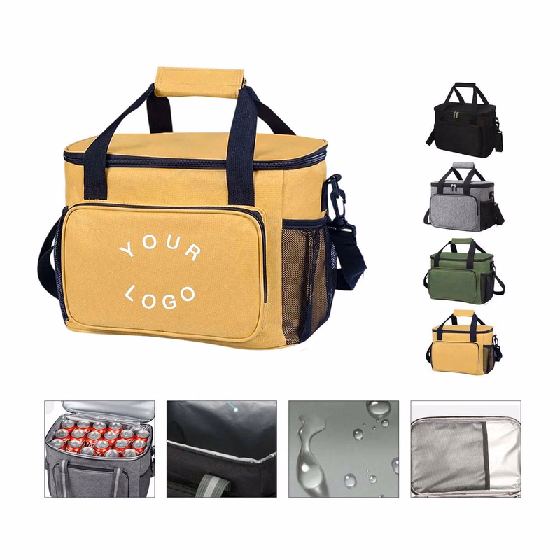 15L Waterproof Picnic Cooler Bag with Insulated Lining