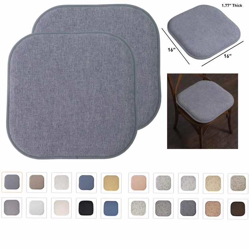 16" x 16" Square Memory Foam Seat Cover