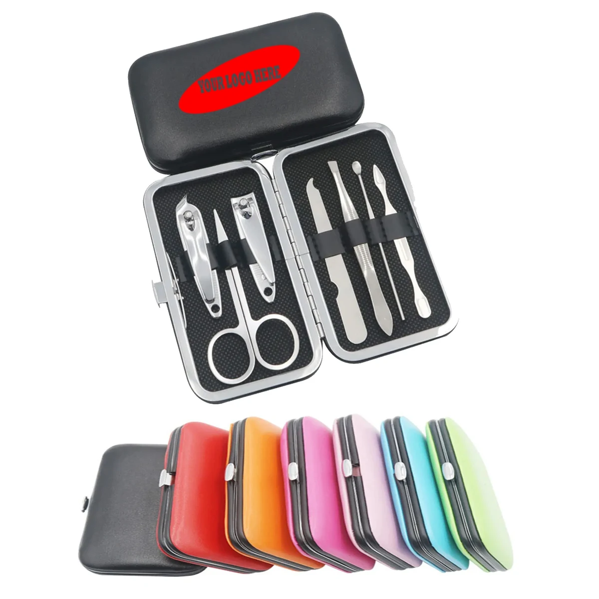 7 piece manicure pedicure kit set 1