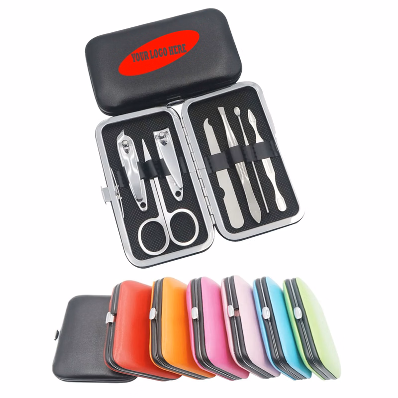 7 piece manicure pedicure kit set