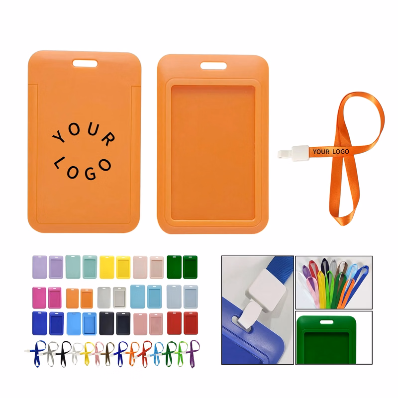 ID Card Holder with Lanyard