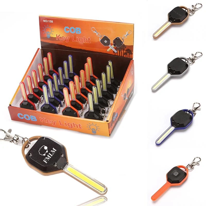 Key Shape COB Keychain Light 1