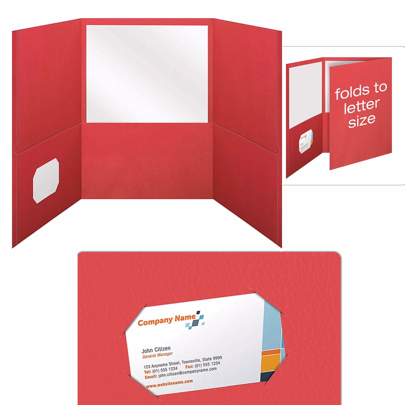 Tri-Fold Pocket Folders