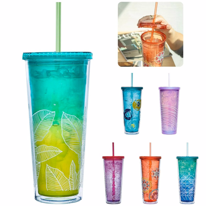 Double Wall Plastic Tumbler