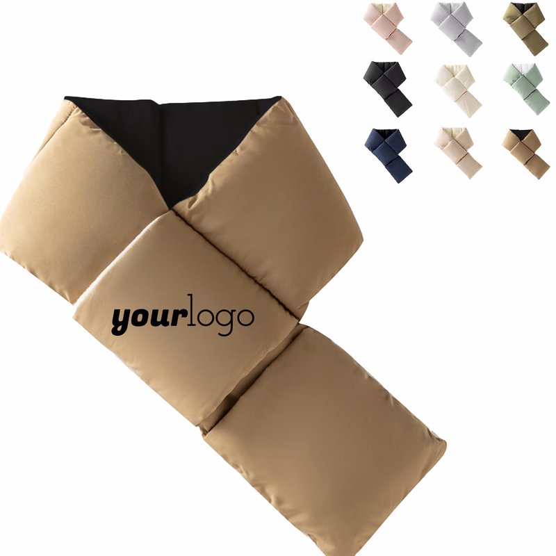 Foldable Thermal Scarf with Front Storage Pocket
