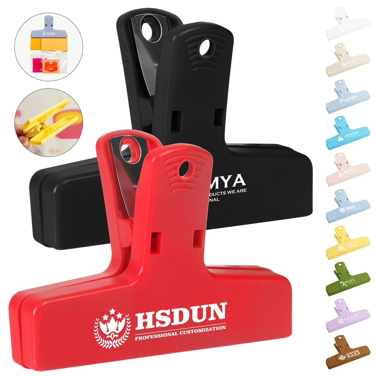 4" Magnetic Plastic Clip 1