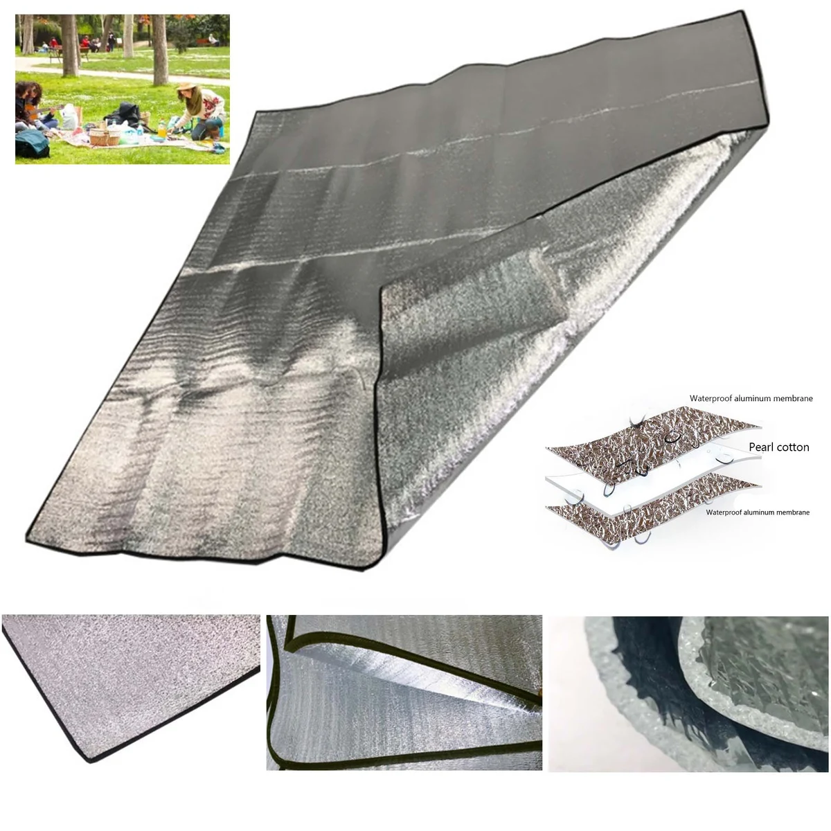 Outdoor Picnic Moisture-Proof Mat 1