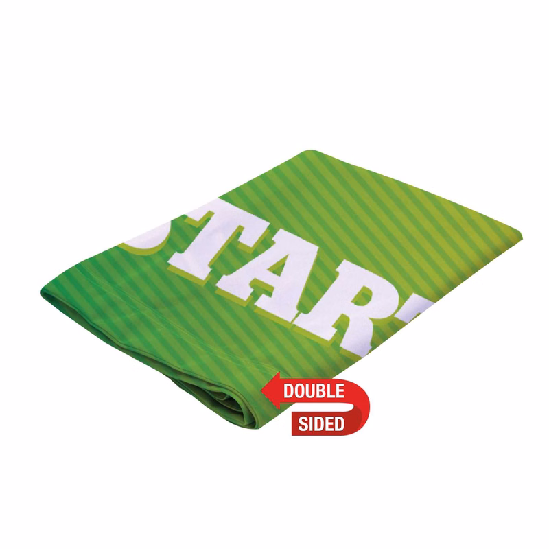 15' Premium Teardrop Sail Sign Replacement Flag (Double-Sided)
