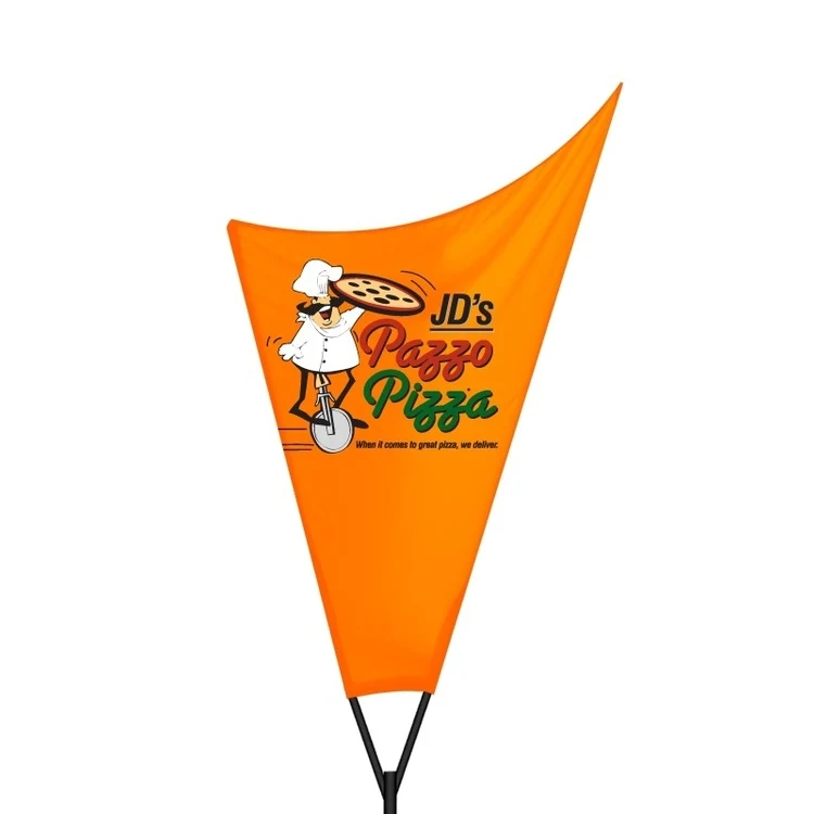 Bullet II Flag™ - Advertising Arrow Shaped Surfer Flag, 5' 1