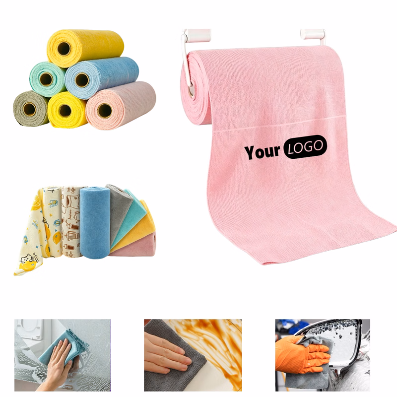 9.8 Inch Kitchen Towel Roll (50 Sheets)