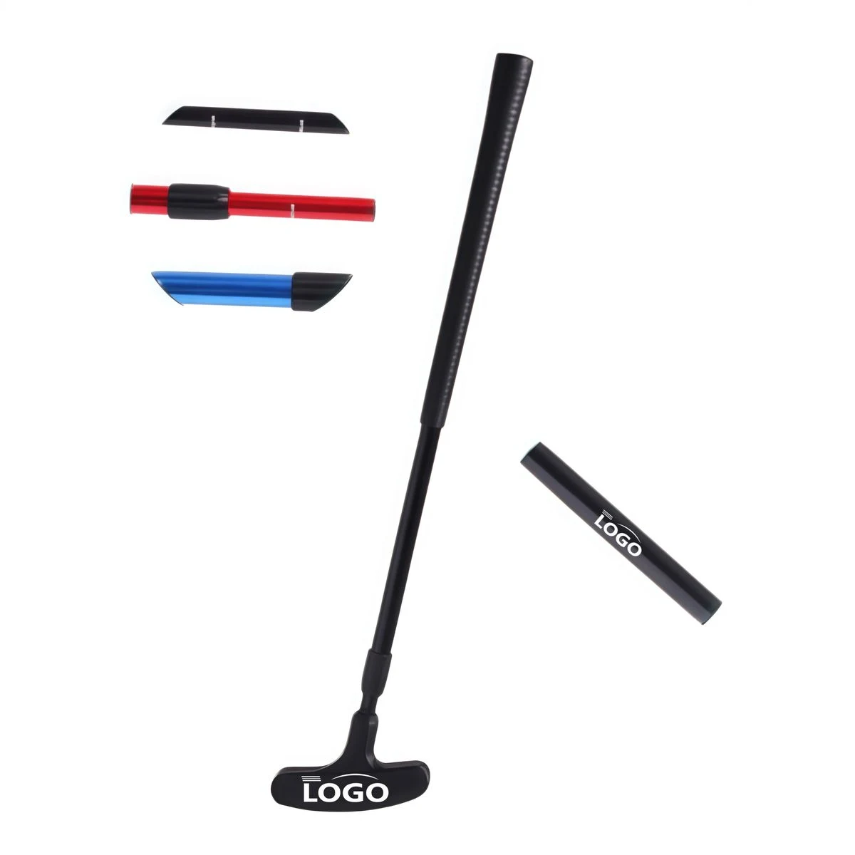 MOQ10 Double-Sided Retractable Golf Practice Putter 1