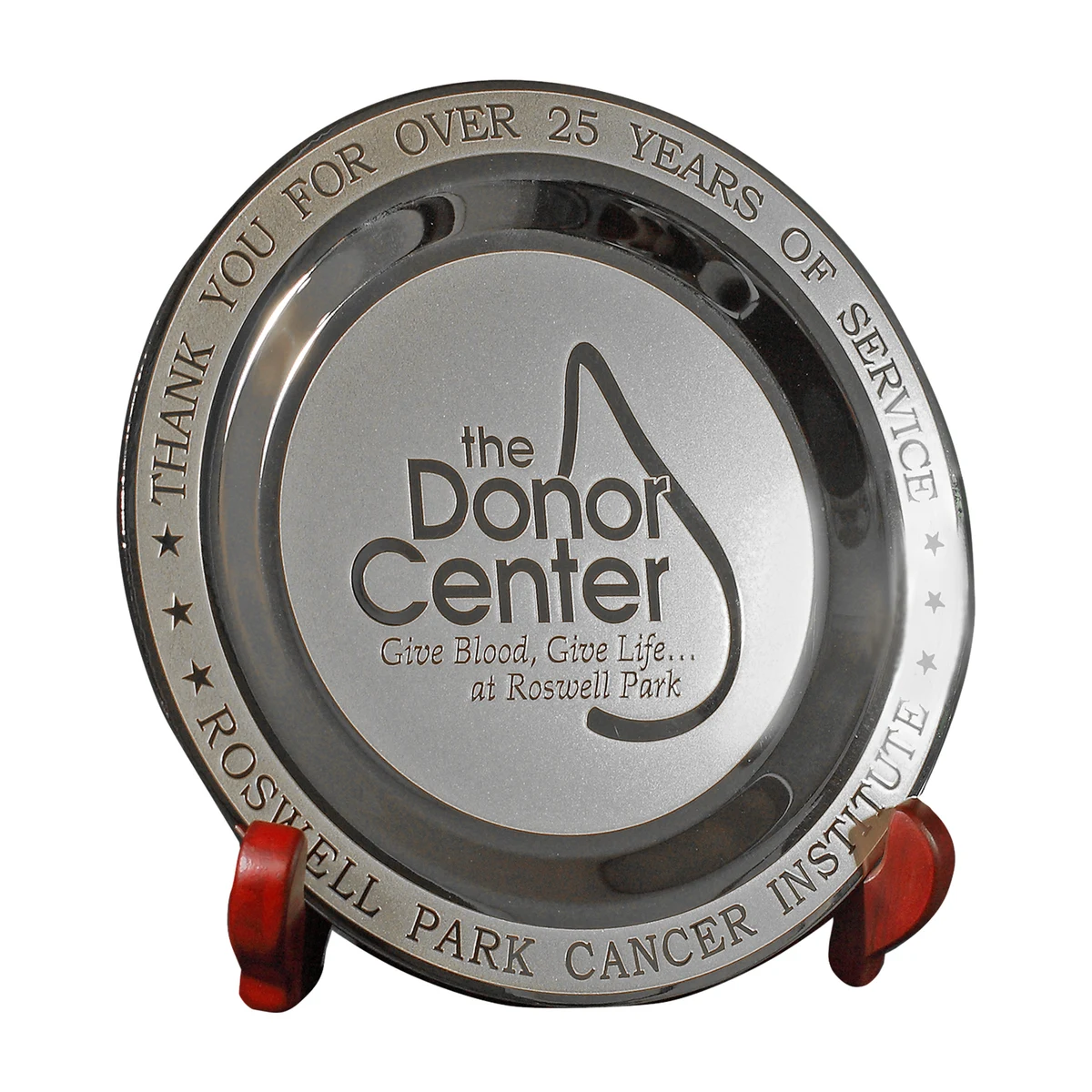 Etched Medallion Award Plates (10") 1