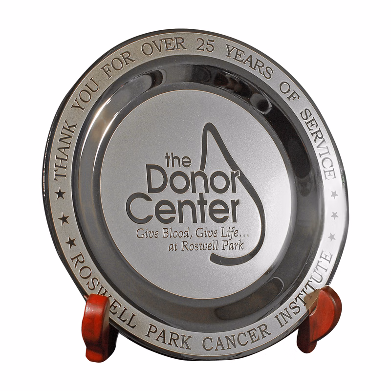Etched Medallion Award Plates (10")