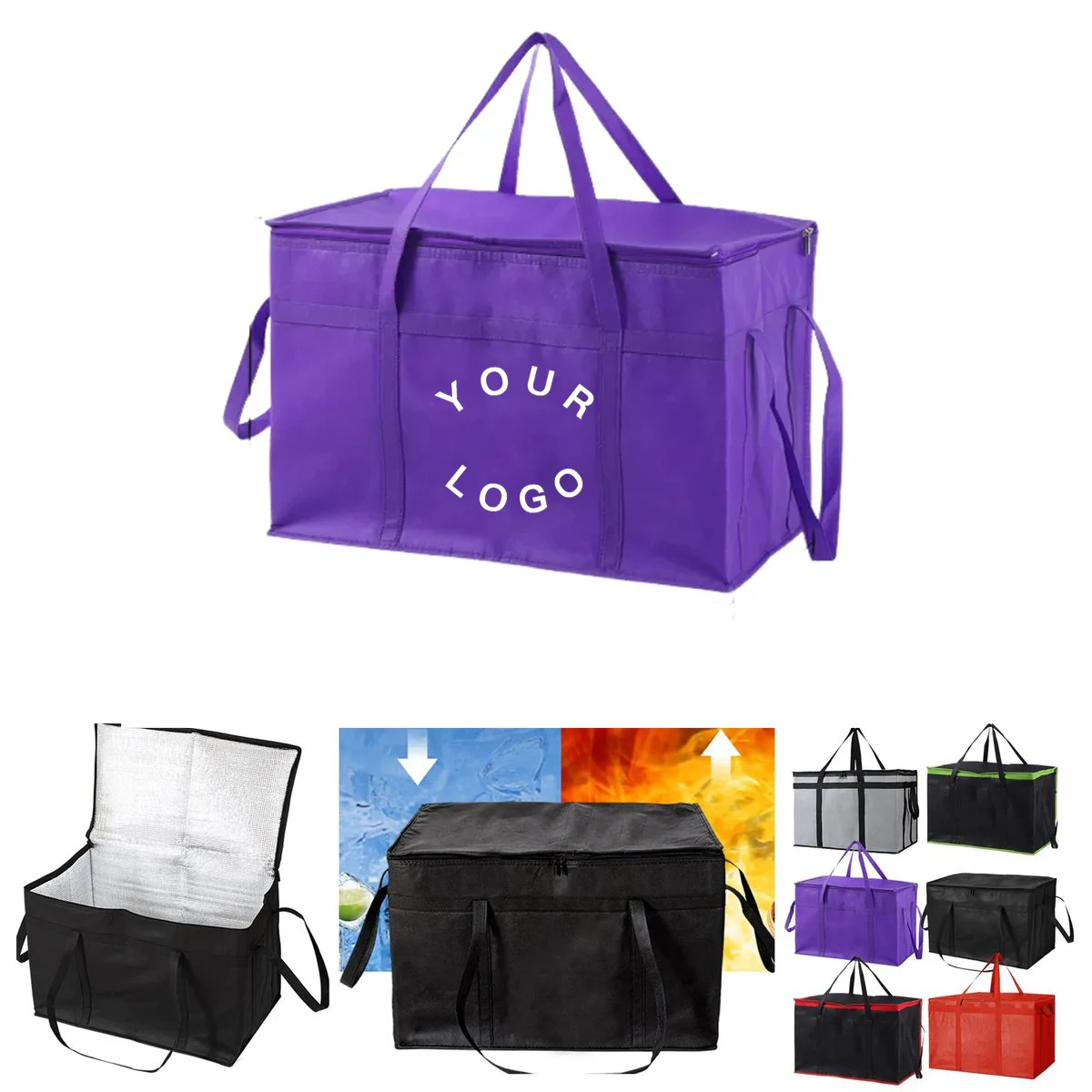 Heavy Duty Insulated Tote for Groceries 1