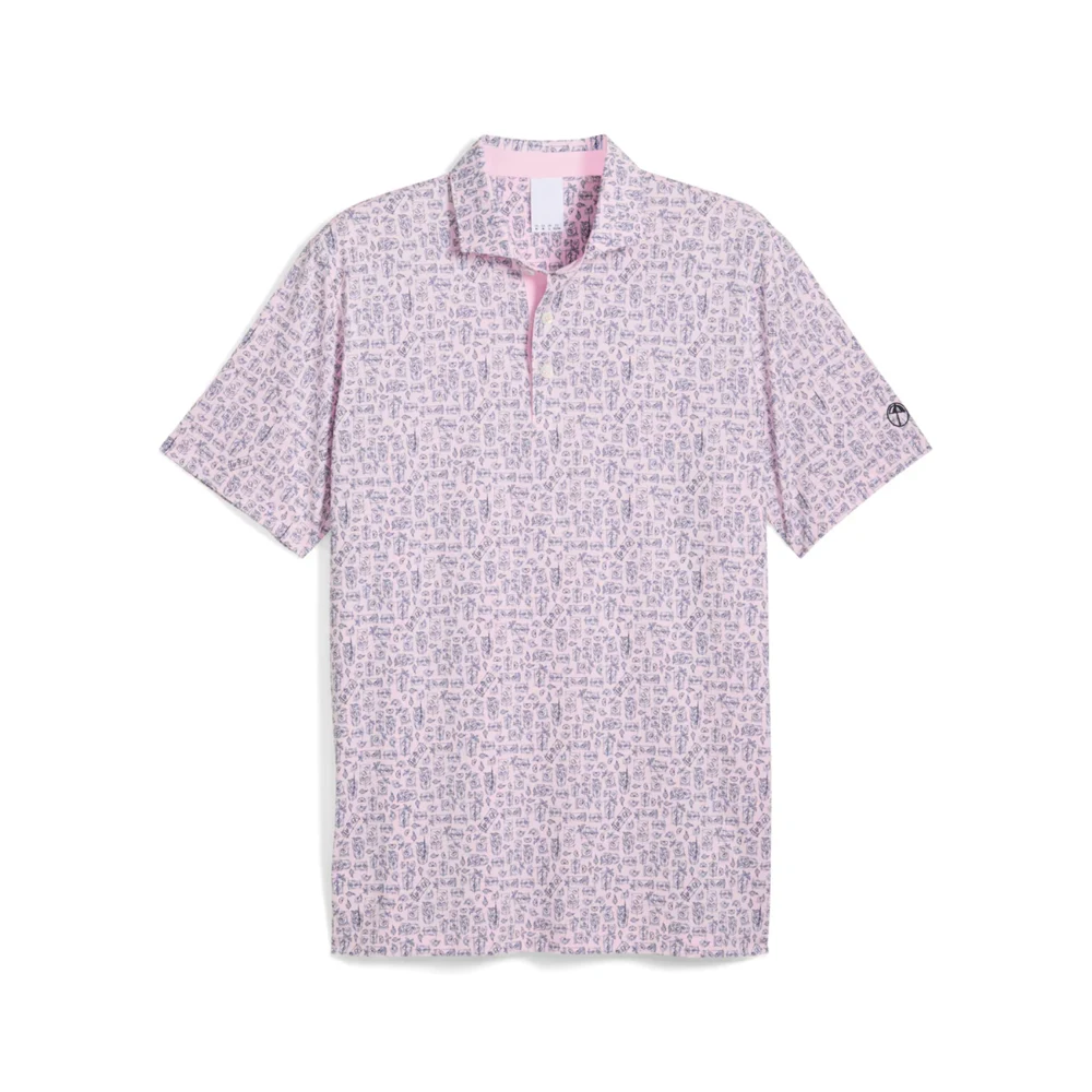 PUMA® Men's AP Sketch UPF 40 Golf Polo with Custom Logo 1