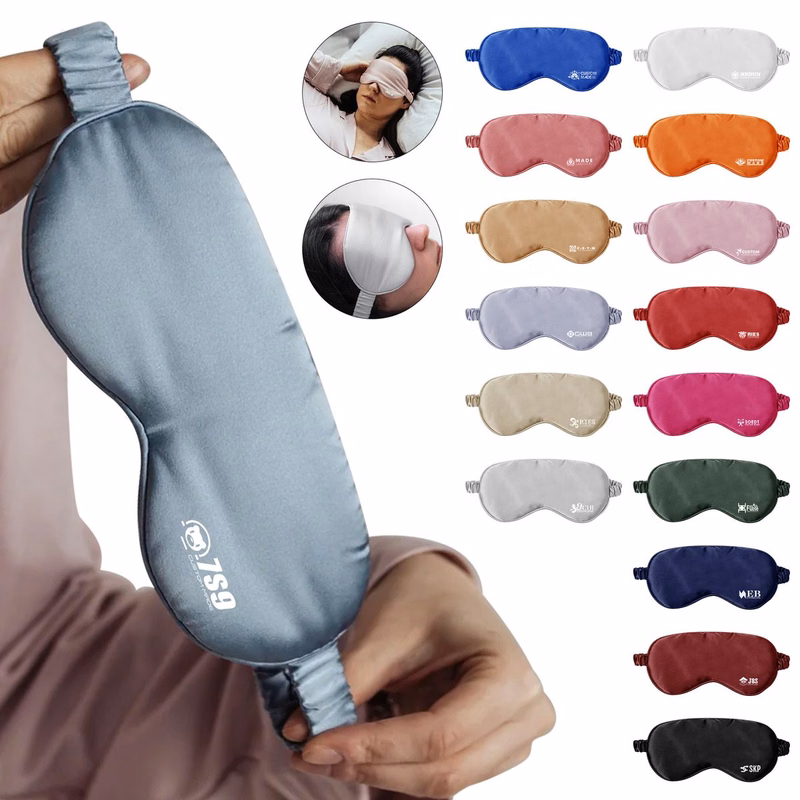 8" Imitated Silk Fabric Eye Mask