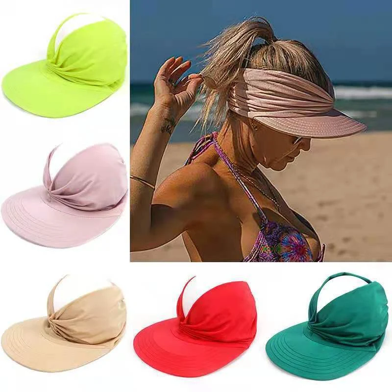 Sun Visor Hat Wide Brim Summer Sun Hats 1