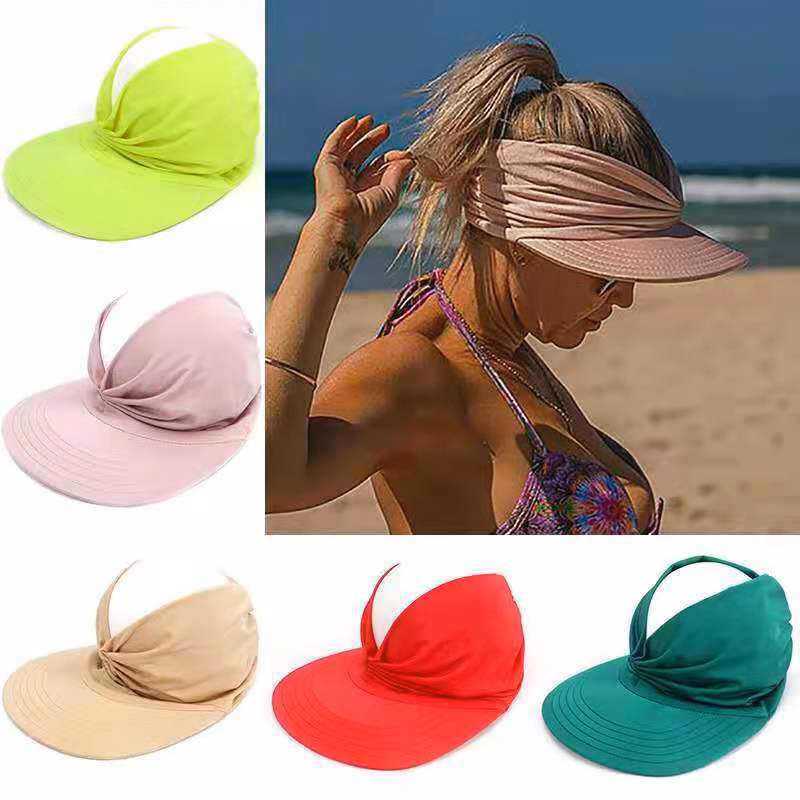 Sun Visor Hat Wide Brim Summer Sun Hats